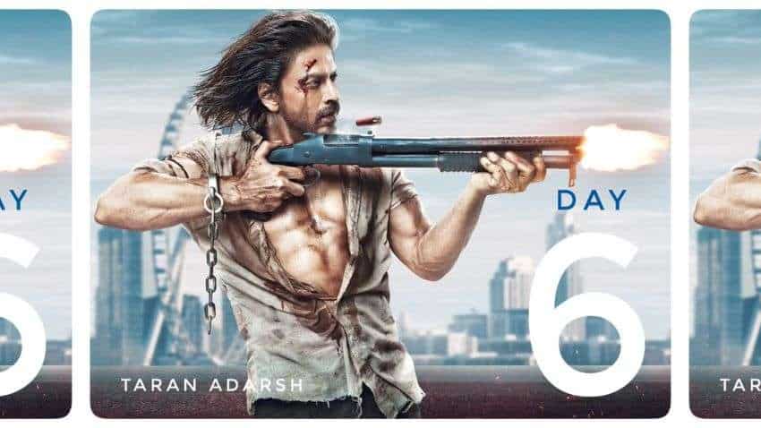 Pathaan Day 6 Collection: Shah Rukh Khan-starrer overtakes these 9 films to become the fastest to enter "Rs 300 Crore Club" Pathaan Day 6 Collection: Shah Rukh Khan-starrer overtakes these 9 films to become the fastest to enter "Rs 300 Crore Club"
