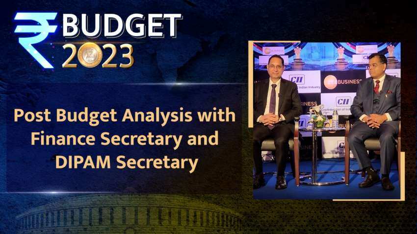 Budget 2023: Finance Secretary T.V. Somanathan and DIPAM Secretary Tuhin Kanta Pandey On Budget