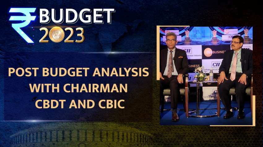 Union Budget 2023: CBDT and CBIC chairman on Income Tax Slabs and GST collection