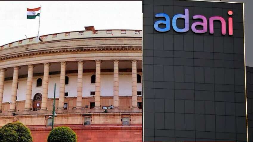 Parliament Budget Session: Both Houses adjourned for the day amid Opposition protests on the Adani issue Parliament Budget Session: Both Houses adjourned for the day amid Opposition protests on the Adani issue