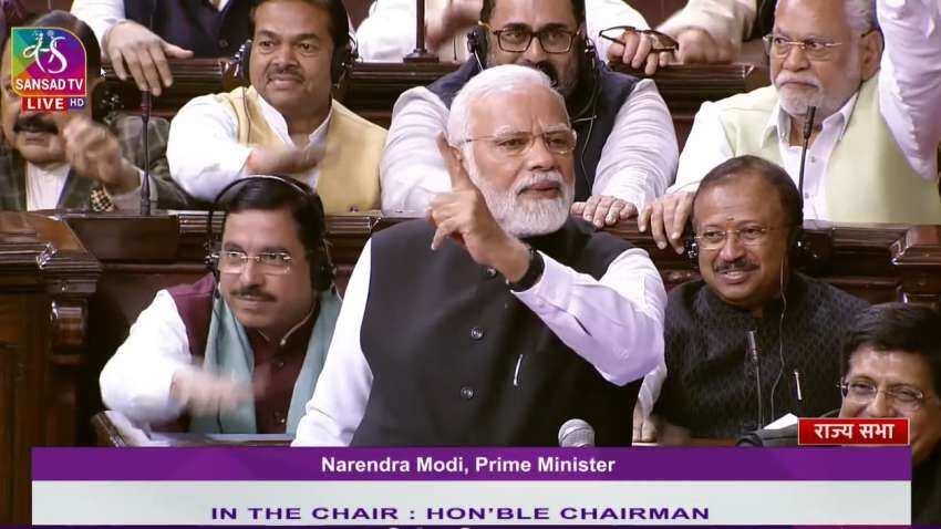 PM Modi replies on Motion of Thanks in Rajya Sabha Highlights: 'Oppon doesn't have courage to take me on' - Top 10 PM Modi Quotes in Parliament PM Modi replies on Motion of Thanks in Rajya Sabha Highlights: 'Oppon doesn't have courage to take me on' - Top 10 PM Modi Quotes in Parliament