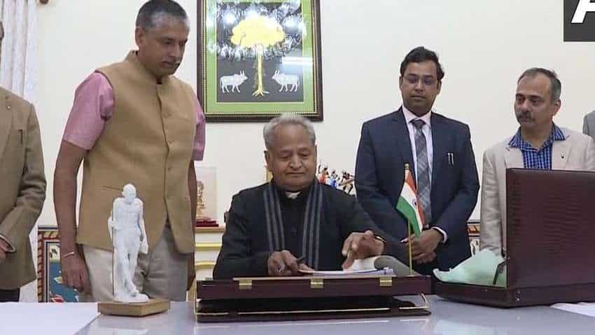 Rajasthan Budget 2023: CM Ashok Gehlot reads old budget speech for 7 minutes inside Assembly - VIDEO