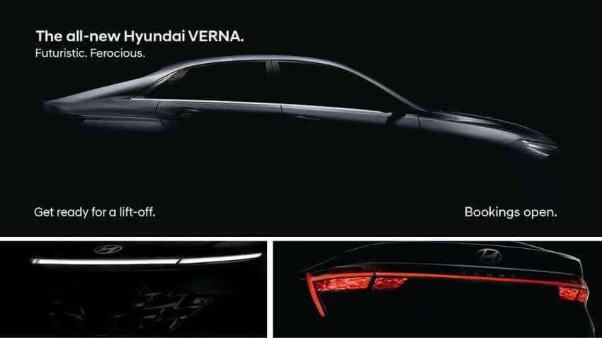 Hyundai Verna 2023 booking opens ahead of launch: Check price, booking amount, teaser, engine details and more