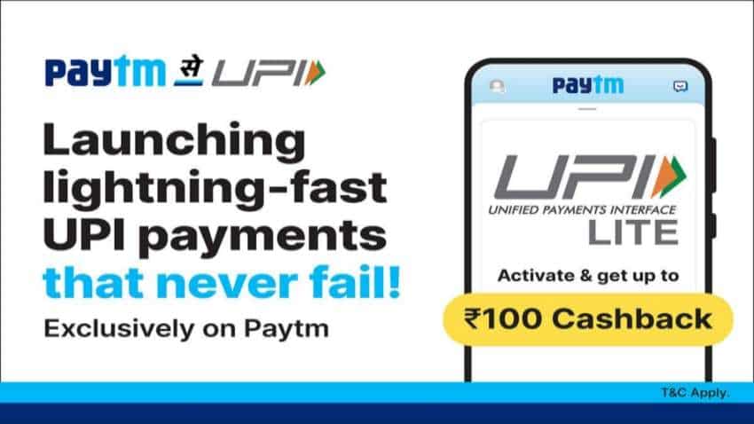 Make UPI payments of up to Rs 200 without pin — Paytm makes single click payments possible with UPI LITE