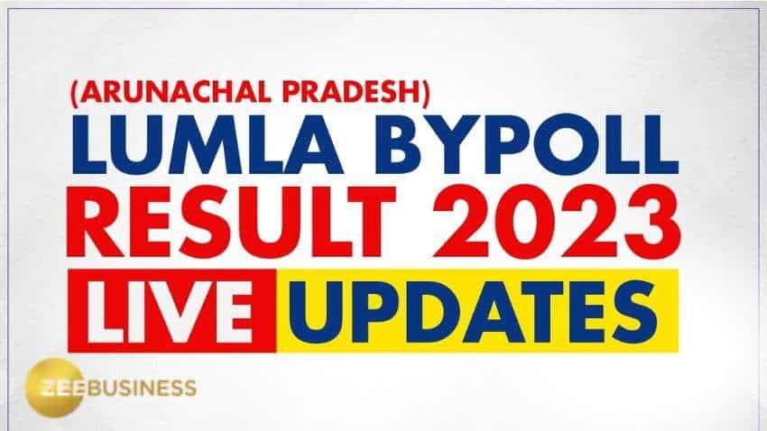 ​Lumla bypoll results 2023 Live, lumla by election result date, lumla vidhan sabha result, lumla vidhan sabha seat, BJP candidate Tsering Lhamu 