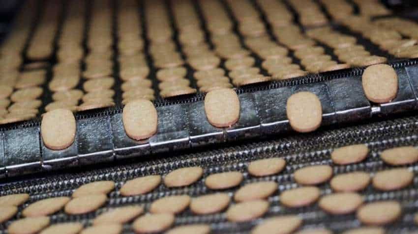 Britannia shares fall after CLSA downgrades Tiger biscuit maker to &#039;sell&#039;, cuts target by Rs 465