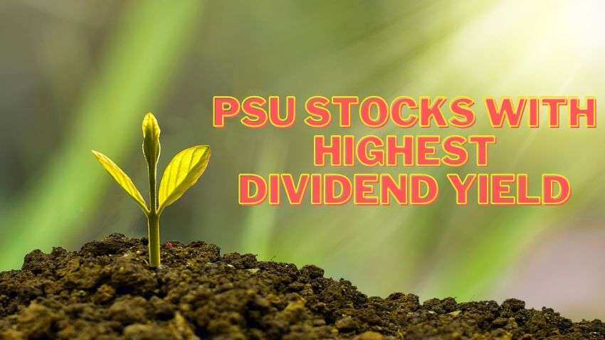Dividend Stocks: 10 PSU stocks with highest dividend yield