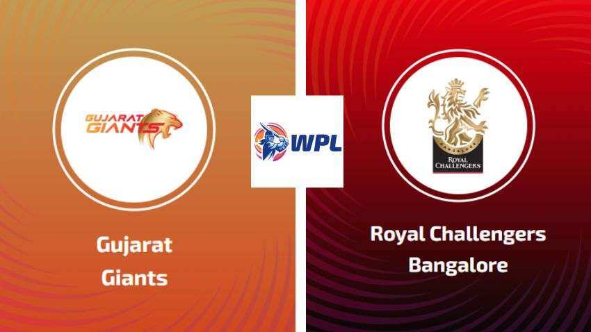 Gujarat Giants vs Royal Challengers Bangalore WPL Live Streaming: How to watch Women&#039;s Premier League 2023 Live Score on TV, Online Platforms
