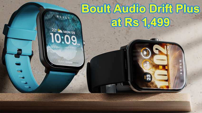 Boult Striker Plus smartwatch with 1.39-inch HD display launched at Rs  1,299 | Zee Business