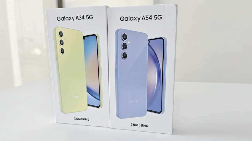 Samsung Galaxy A54 5G, Galaxy A34 5G Unboxing and First Impression: Prices, camera features and other details
