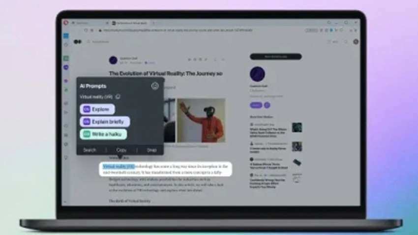 Opera GX gets AI capabilities