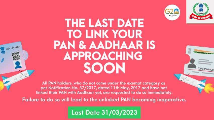 Aadhaar-PAN link Deadline 2023: What happens if you fail to link them before March 31?