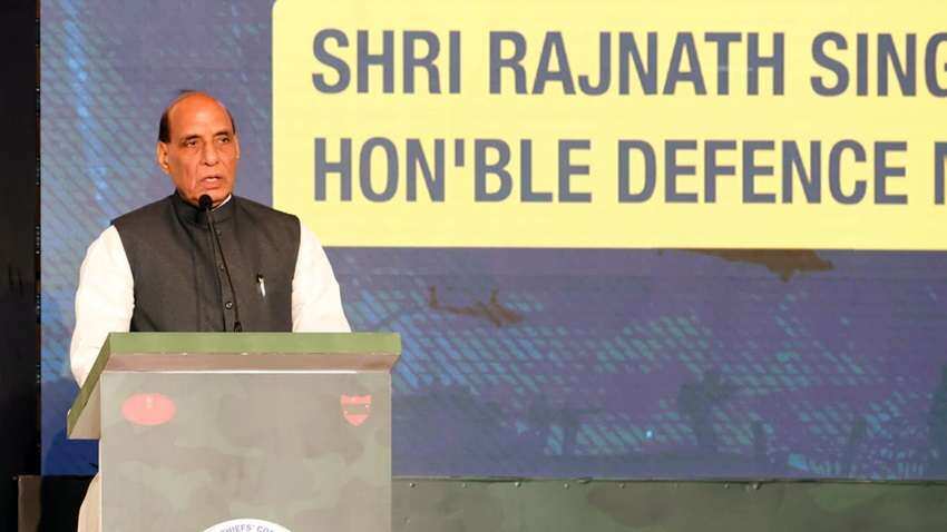 India's defence exports will rise up to Rs 40,000 crore by 2026: Rajnath Singh India's defence exports will rise up to Rs 40,000 crore by 2026: Rajnath Singh