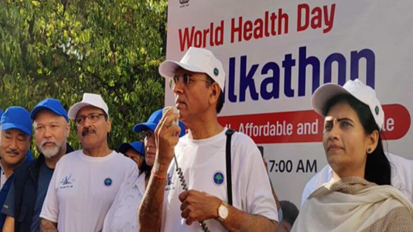 World Health Day 2023: Union Health Ministry organises Walkathon event in New Delhi