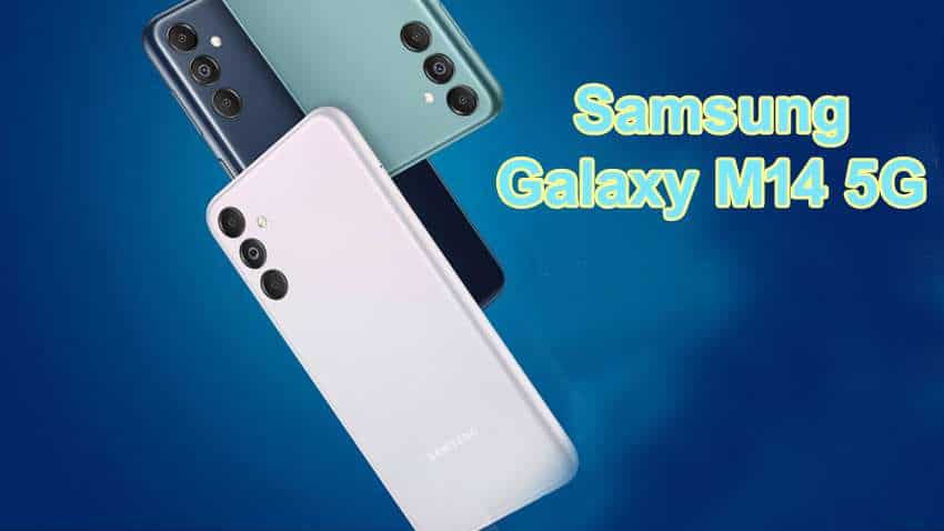 Samsung Galaxy M14 5G smartphone launched at Rs 13,490: Check battery, features and specs