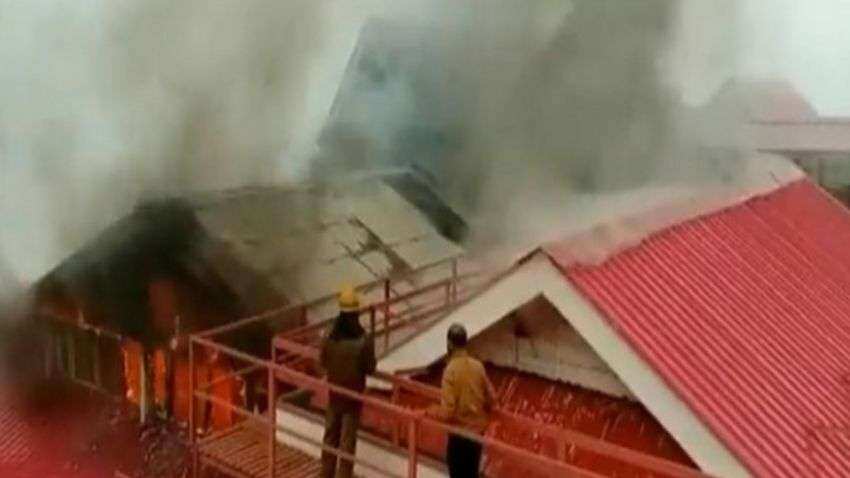 Fire breaks out in new OPD building of IGMCH-Shimla
