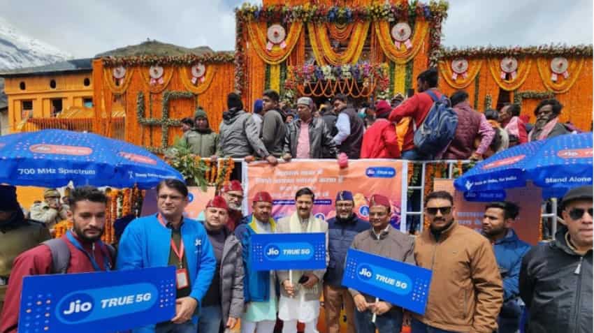 Jio True 5G services now live in Uttarakhand&#039;s Chardham temple