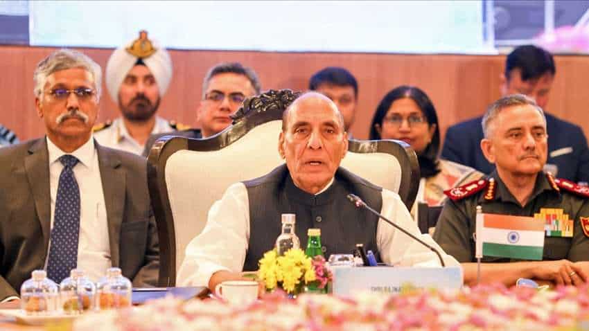 Need to root out terrorism collectively and fix accountability on its supporters: Rajnath Singh at SCO defence ministers&#039; meet