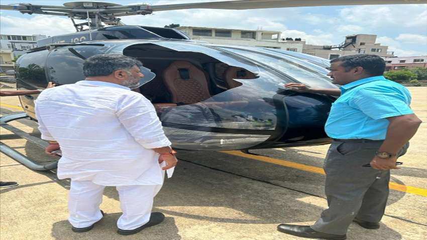 Karnataka Elections 2023: Tragedy averted after state Congress chief Shivakumar&#039;s chopper hit by vulture