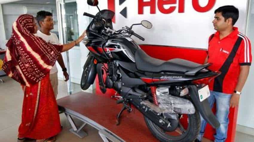 Hero MotoCorp shares jump after auto major's strong Q4 results; investors  ignore brokerages' 'sell' calls | Hero MotoCorp share price LIVE