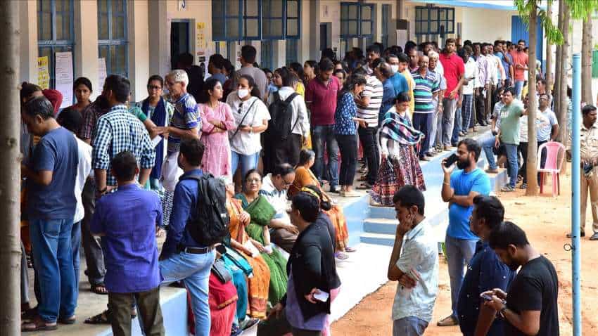 Bypolls: Over 90% voting in Meghalaya&#039;s Sohiong; brisk polling for Jalandhar; low turnout in Suar 