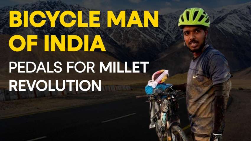 Bicycle Man of India Cycles 4 200 Km to Spark Indias Millet Revolution