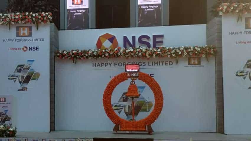 Happy Forgings IPO Listing News, Happy Forgings Share Price NSE, BSE