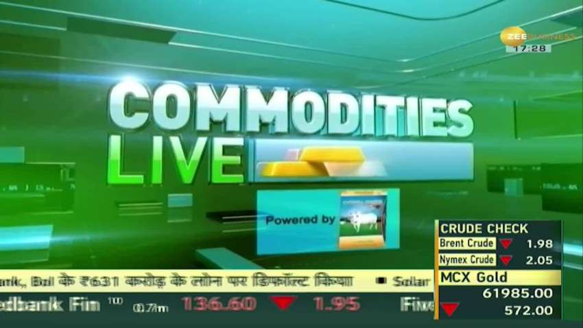 Commodity Live Chaos in the commodity market crude fell by more than 2 Zee Business