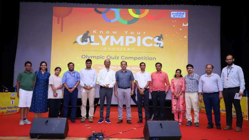 NTPC organises quiz to mark conclusion of 2024 Paris Olympic Games