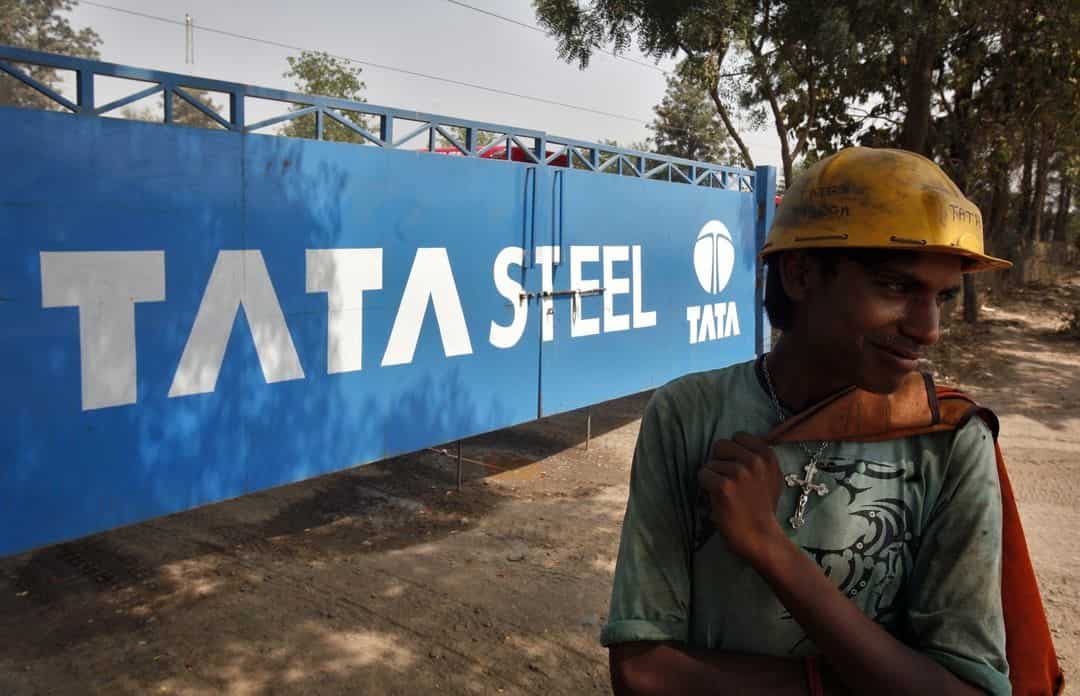 tata steel share price BSE NSE today dividend