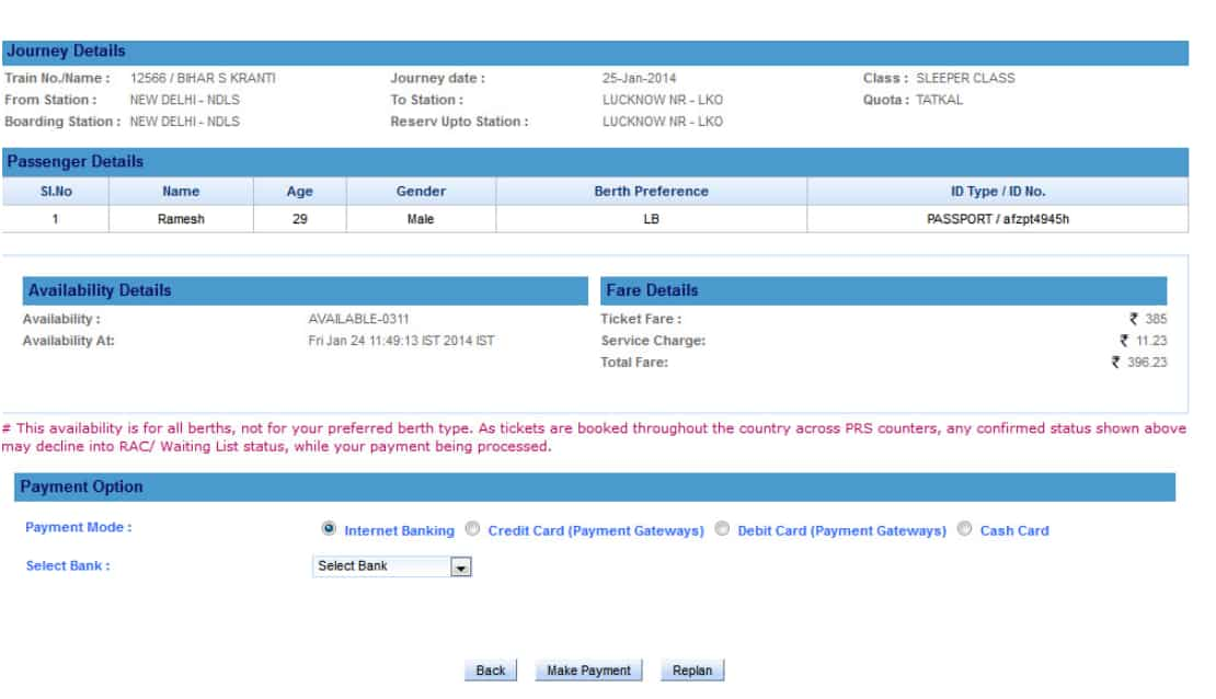 Tatkal ticket booking software 2019 free download for pc torrent